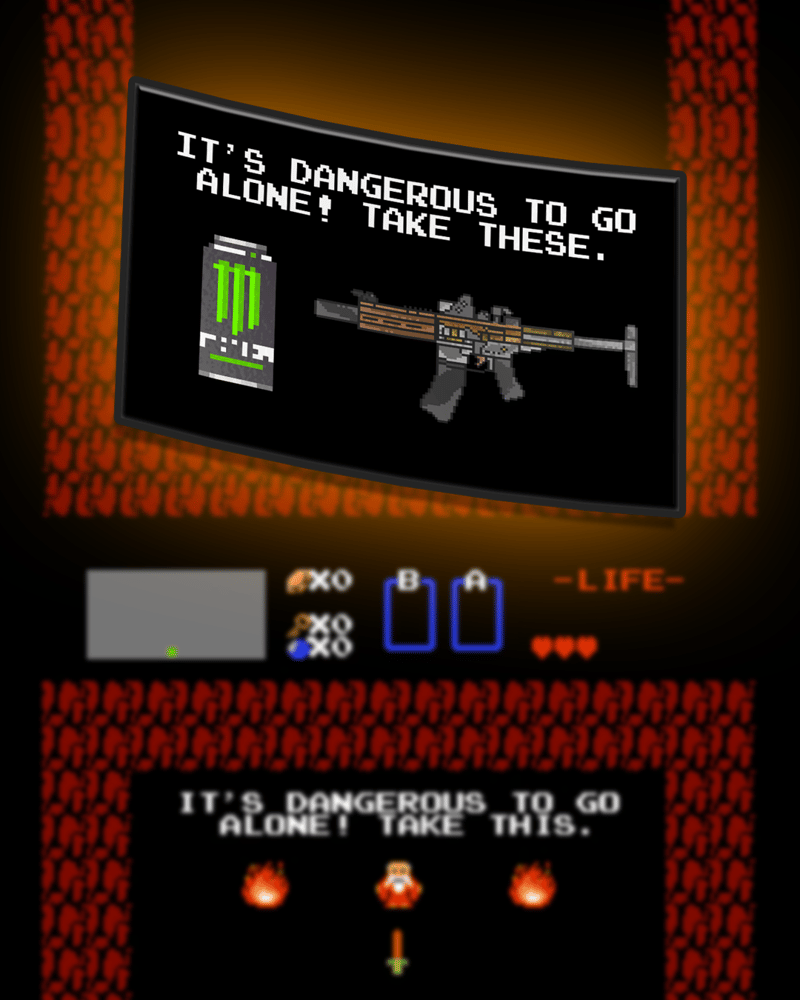 Image of It's Dangerous, Take These Patch