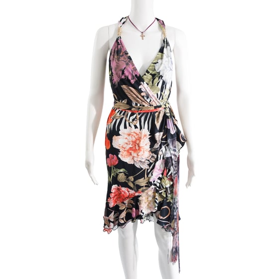 Image of Roberto Cavalli Class 2013 Floral Mini Dress