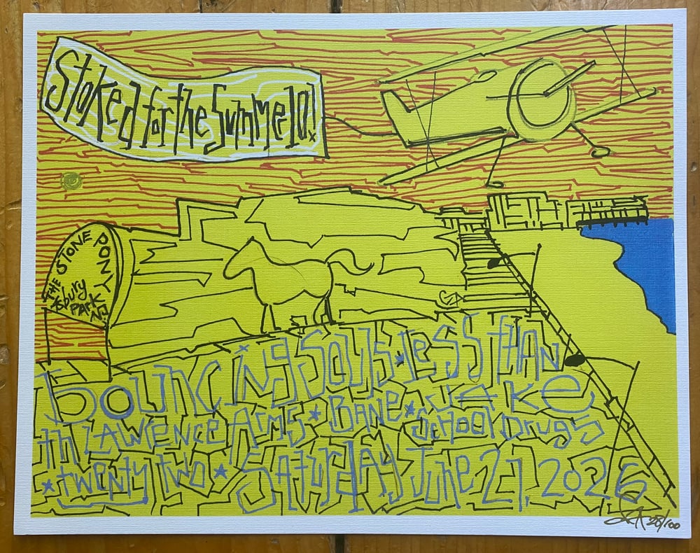 Image of Stoked for The Summer-2026 Print