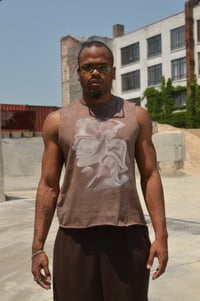 Image 1 of Brown muscle tee