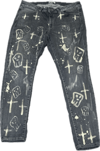 Image 2 of Cross and Skull jeans sizes 32x30 m 