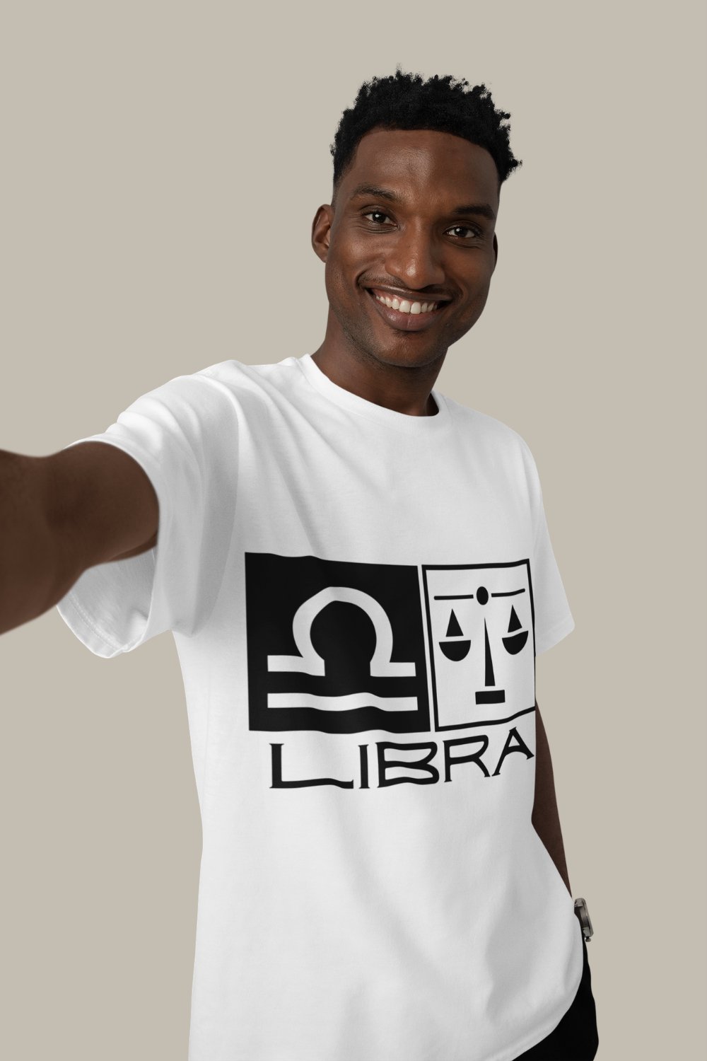 Image of f Libra Zodiac Sign T-Shirt