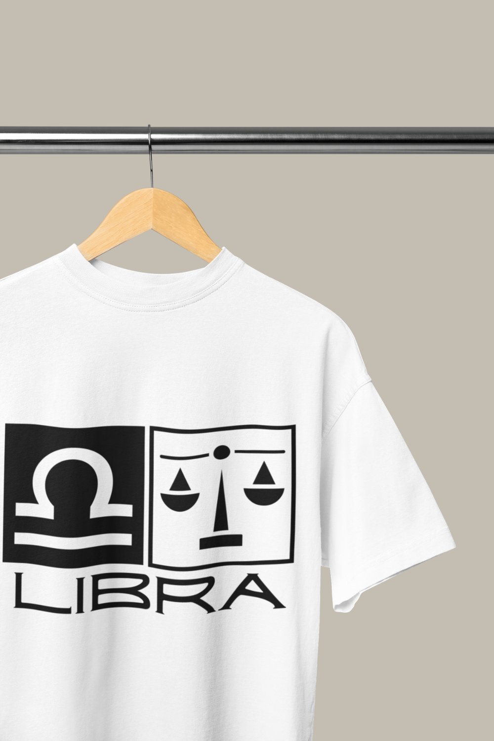 Image of f Libra Zodiac Sign T-Shirt