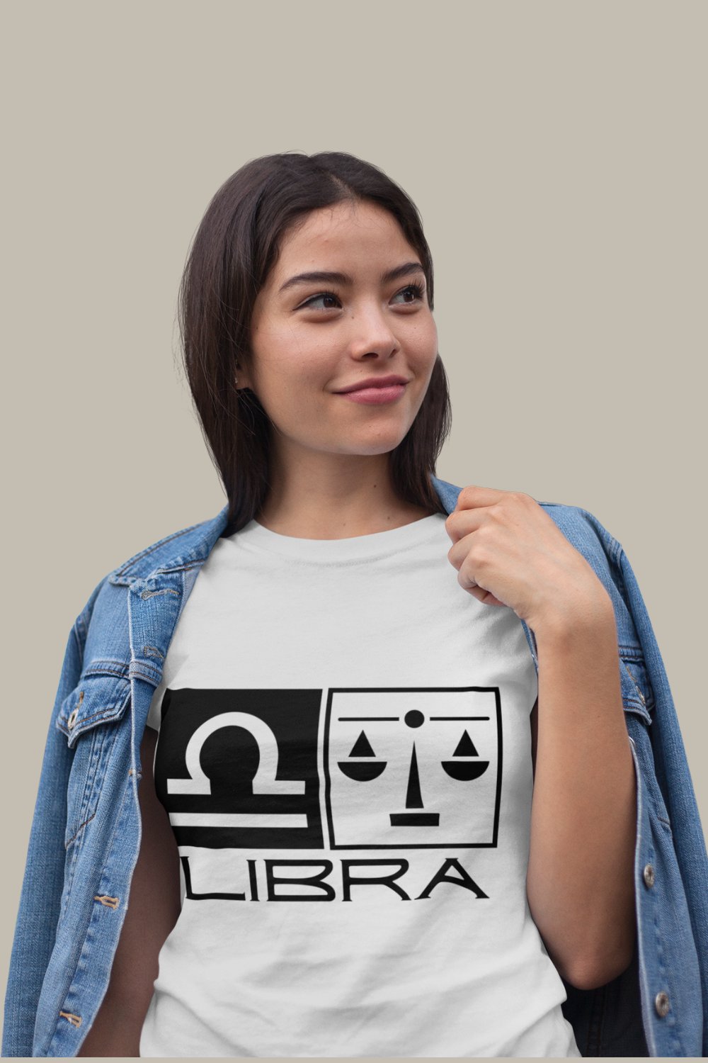 Image of f Libra Zodiac Sign T-Shirt