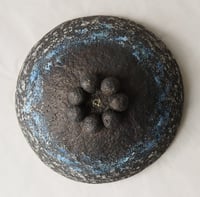 Image 15 of Handmade Blue Paper Mache Decorative Bowl | Ocean Inspired Home Decor