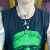Image 6 of WSS + AO Green Knight necklaces in sterling silver