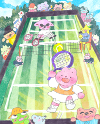 BanBanCuties Wimbledon 2026 Print.