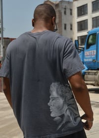 Image 2 of Grey/blueish oversize tee