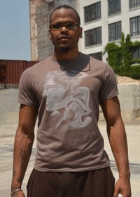 Image 1 of Brown short sleeve 