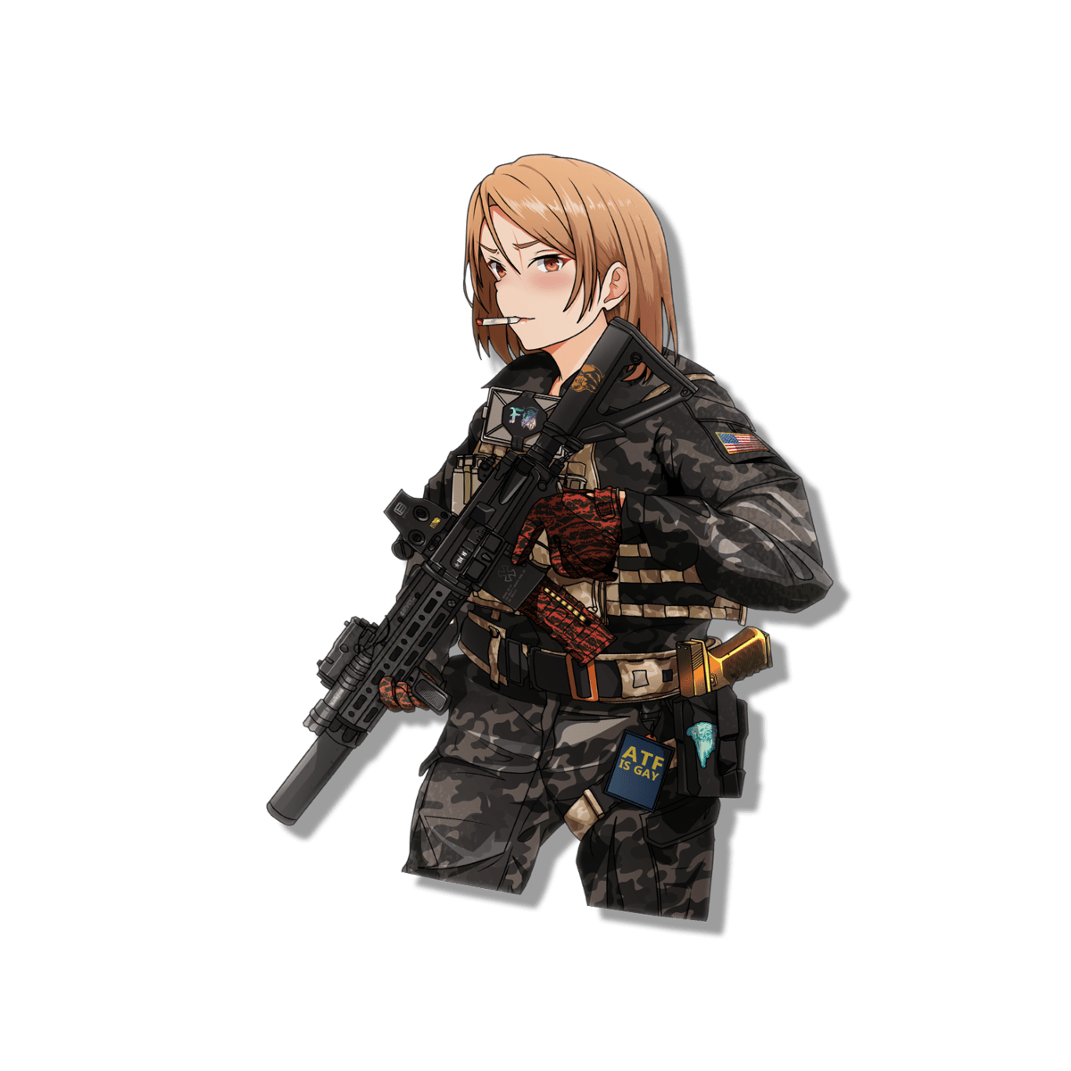 Image of Tactical Nobara Sticker