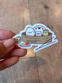 CLEAR Dim Sum Sticker