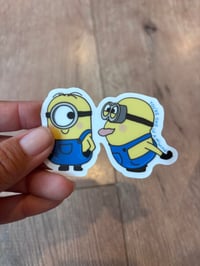 CLEAR Minion Sticker