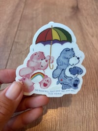 CLEAR Rain or Shine Sticker