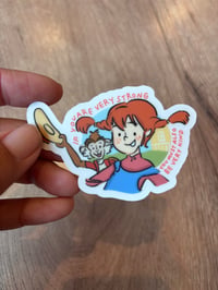 CLEAR Pippi Sticker