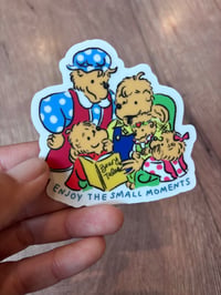 CLEAR Bear Fam Sticker