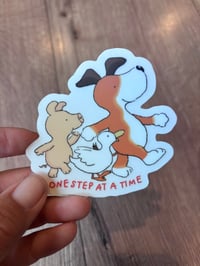 CLEAR Kipper Sticker