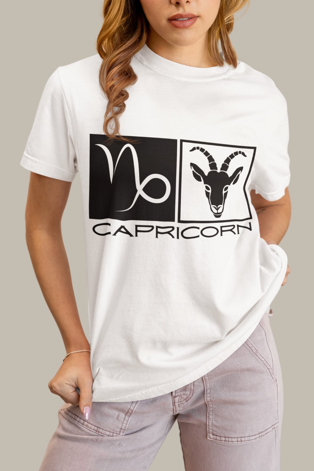 Image of Capricorn Zodiac Sign T-Shirt