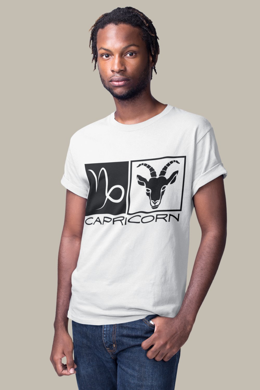 Image of Capricorn Zodiac Sign T-Shirt