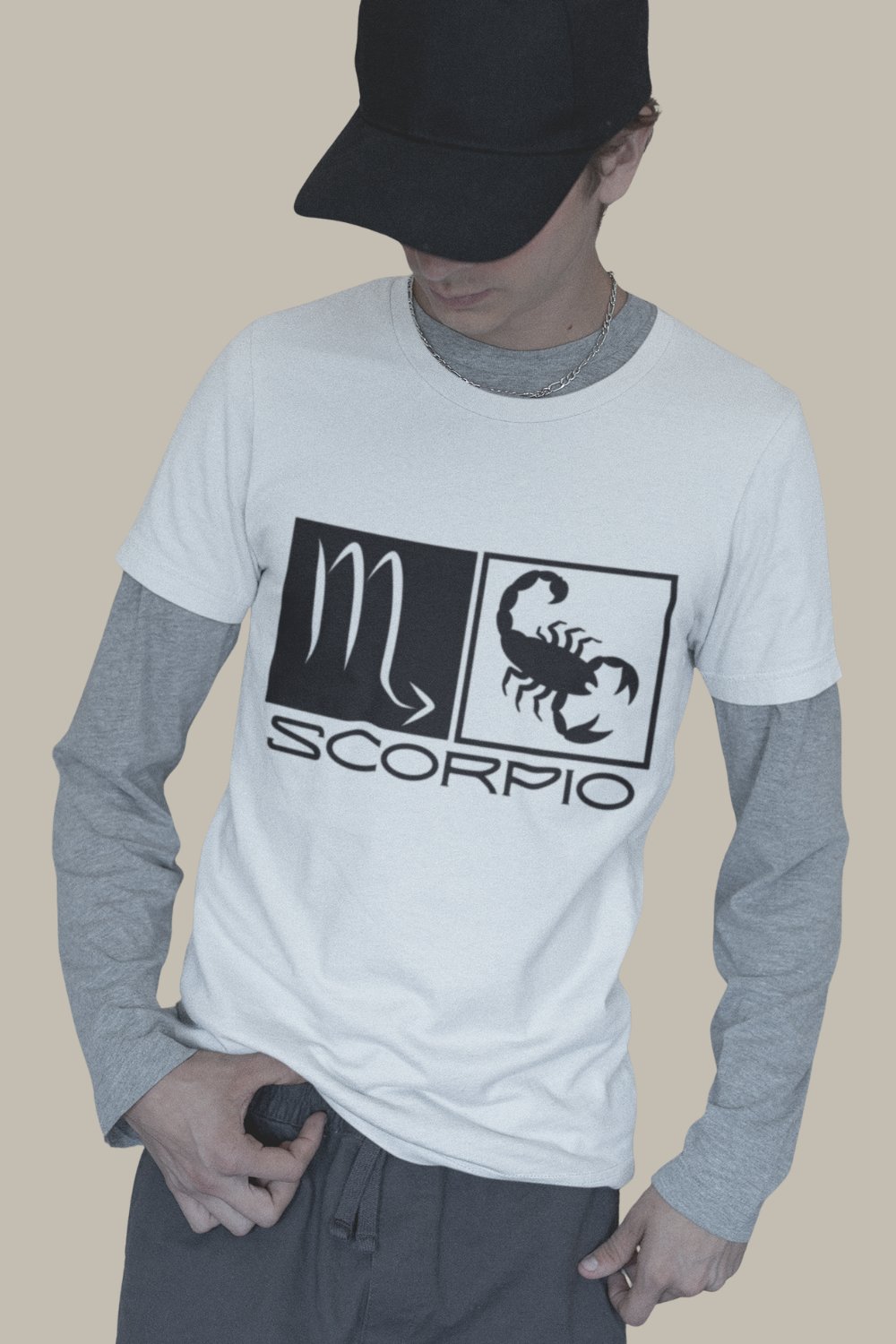 Image of Scorpio Zodiac Sign T-Shirt