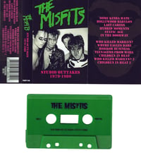 MISFITS – "Studio Outtakes 1979-1980" cassette