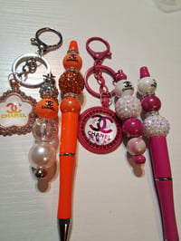 Keychain and pen set #21