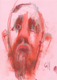 Image 2 of To Witness - Sketchbook Drawing in Soft Pastels on Paper 
