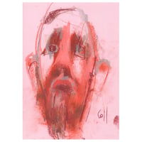 Image 1 of To Witness - Sketchbook Drawing in Soft Pastels on Paper 