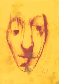 Image 2 of Patrick - Sketchbook Drawing in Soft Pastels on Paper 