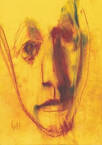 Image 2 of Copy of Patrick - Sketchbook Drawing in Soft Pastels on Paper 