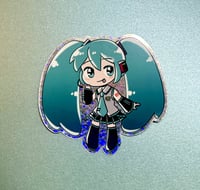 Image 2 of Miku Glitter Sticker