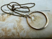 Image 24 of Quartz Crystal Star brass necklace . Cosmos series