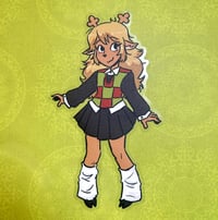Image 2 of Noelle Holiday Transparent Border Sticker