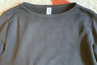 Image 2 of Beams Plus x Loopwheeler boat neck sweater, made in Japan, size M