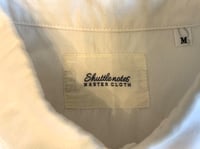 Image 3 of Shuttle Notes solid white shirt, made in Japan, size M 