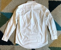 Image 7 of Shuttle Notes solid white shirt, made in Japan, size M 