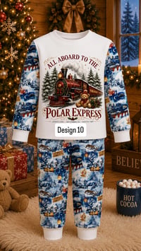 Image 4 of Boys polar express pyjamas 