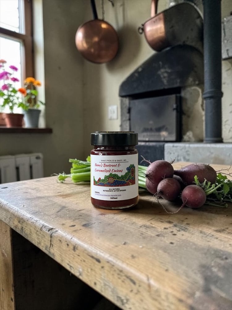Image of Nana’s Beetroot & Caramelised Onions