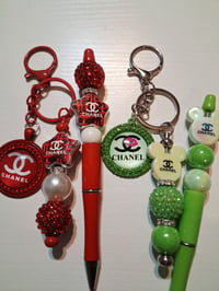 Keychain and pen set #28