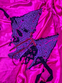 Image 2 of Purple Cheetah Fairy Top 