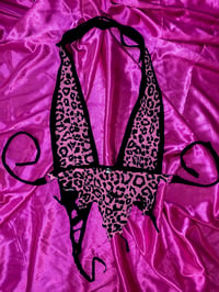 Image 1 of Pink Cheetah Fairy Top 