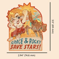 Image 4 of Grace & Rocky Sticker