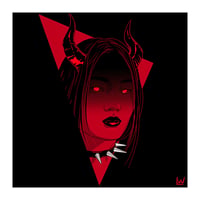 16" x 16" PRINT - Succubus Portal