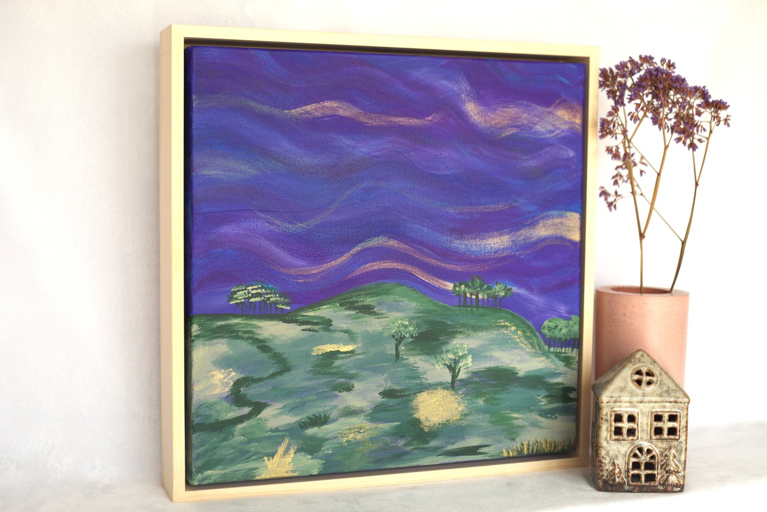 Image of As night falls