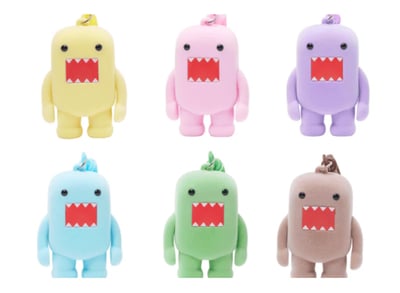Image of Domo Clip On Flocked Figure Blind Box