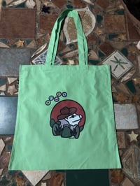 Image 1 of Cowboy Possum!!! Tote Bag