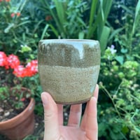 Image 3 of Coffee cup in brown speckle (275ml)