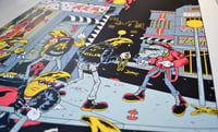 Image 3 of LA ZONE - Screenprinted Poster