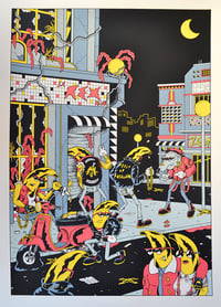 Image 2 of LA ZONE - Screenprinted Poster