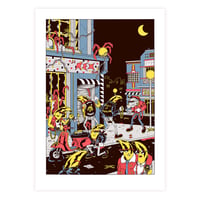 Image 1 of LA ZONE - Screenprinted Poster