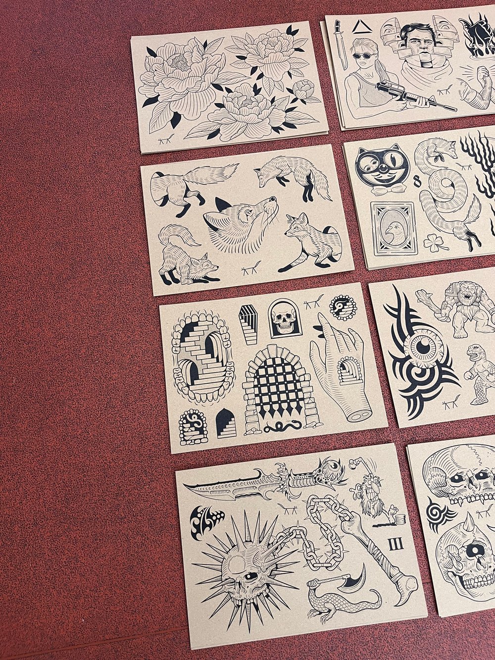 Iain Sellar A4 Flash Sheets 